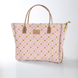 Kids Utility Shopper Bag | Laminated Fabric Nova - Blush Utility Shopper Bag by Thandana
