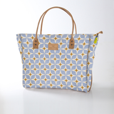 Kids Utility Shopper Bag | Laminated Fabric Nova - Mist Utility Shopper Bag by Thandana