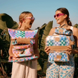 Kids Wash Bag | Laminated Fabric with Genuine Leather Vanity Fabric by Thandana