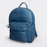 Laptop 15’ Backpack | Genuine Leather | Corporate Aqua Leather Laptop Bag Leather by Thandana