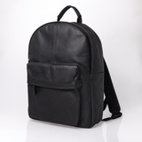 Laptop 15’ Backpack | Genuine Leather | Corporate Black Leather Laptop Bag Leather by Thandana