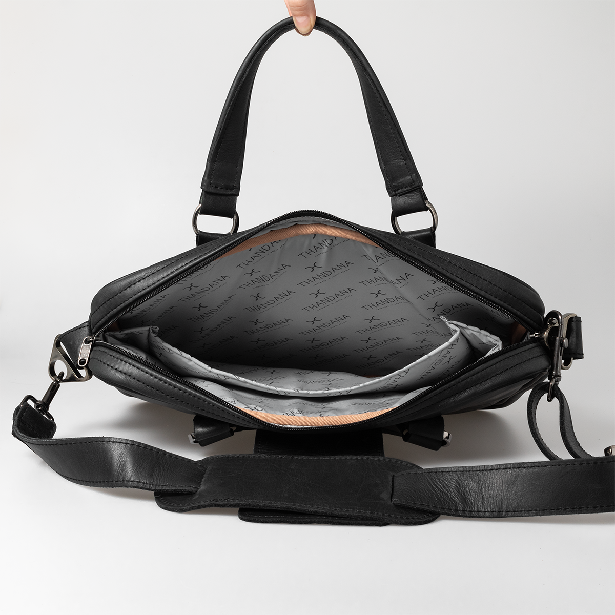 Laptop 15’ Bag | Genuine Leather | Corporate Laptop Bag Leather by Thandana