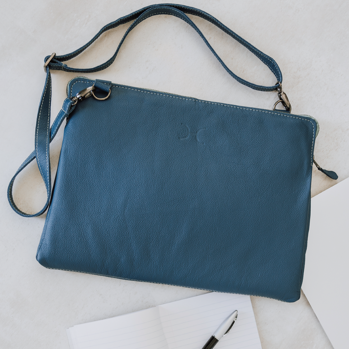 Laptop 15’ Sling | Genuine Leather | Corporate Laptop Bag Leather by Thandana
