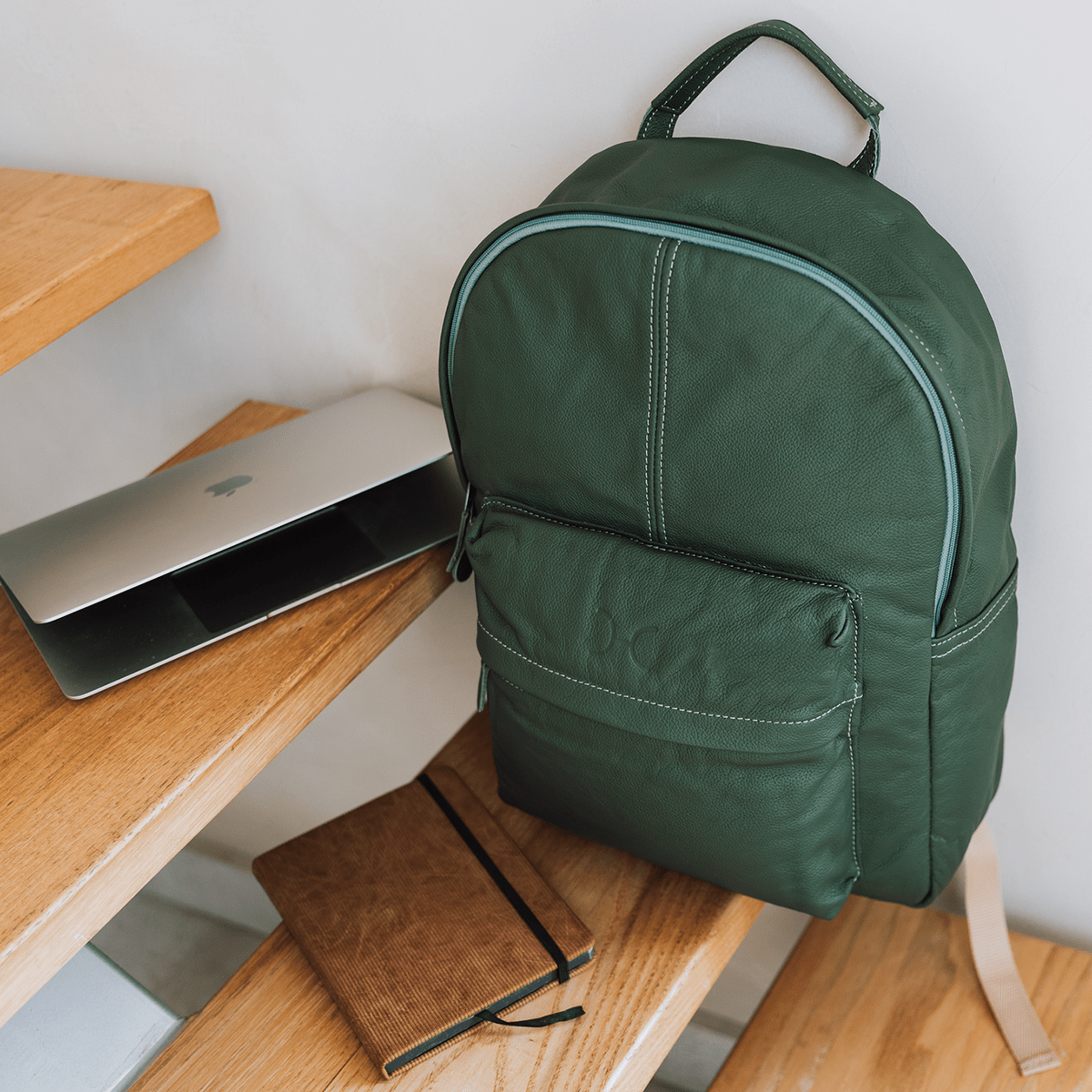 Laptop Backpack 15’ | Genuine Leather Laptop Bag Leather by Thandana