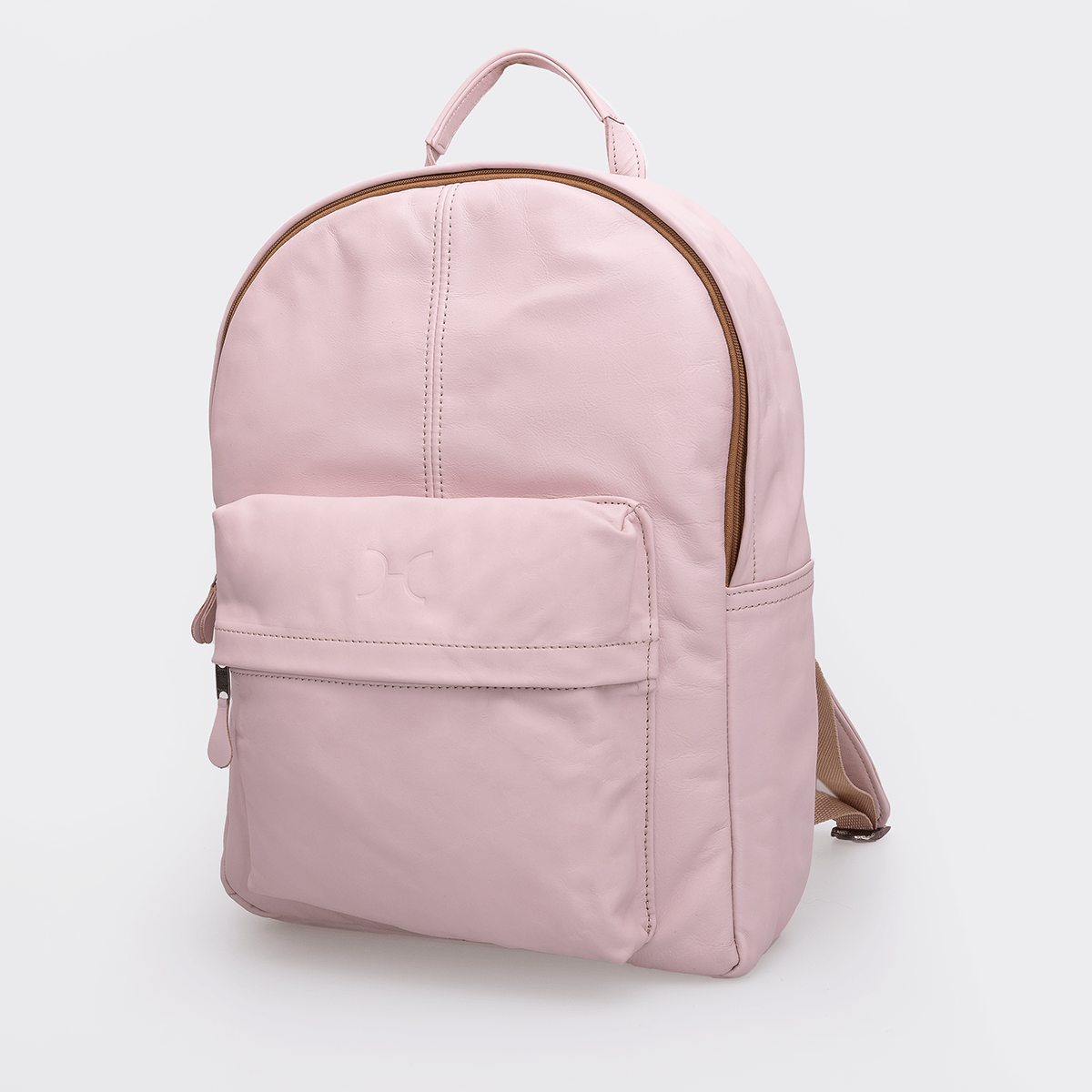 Laptop Backpack 15’ | Genuine Leather Blush Leather Laptop Bag Leather by Thandana