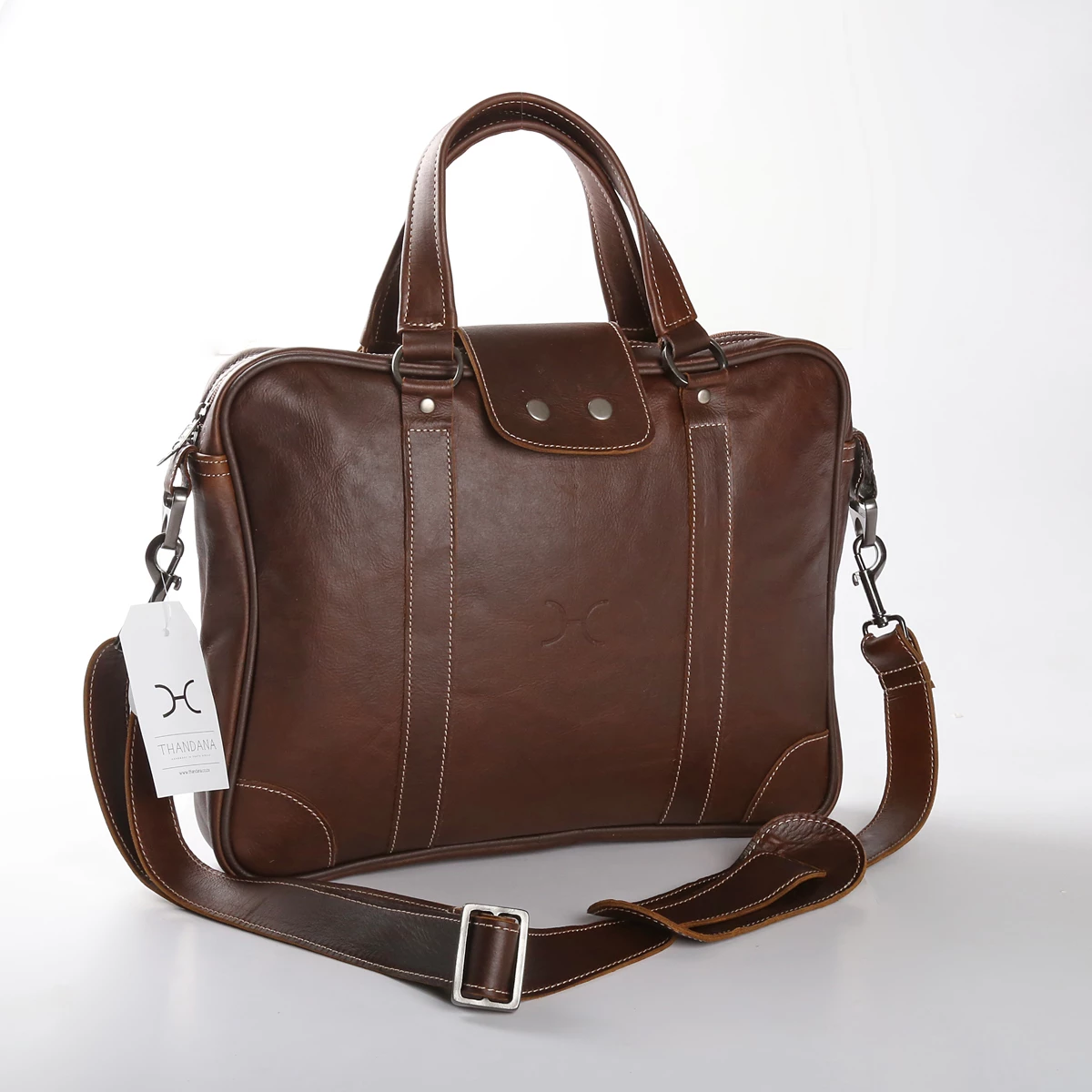 Laptop Bag 15’ | Genuine Leather Laptop Bag Leather by Thandana