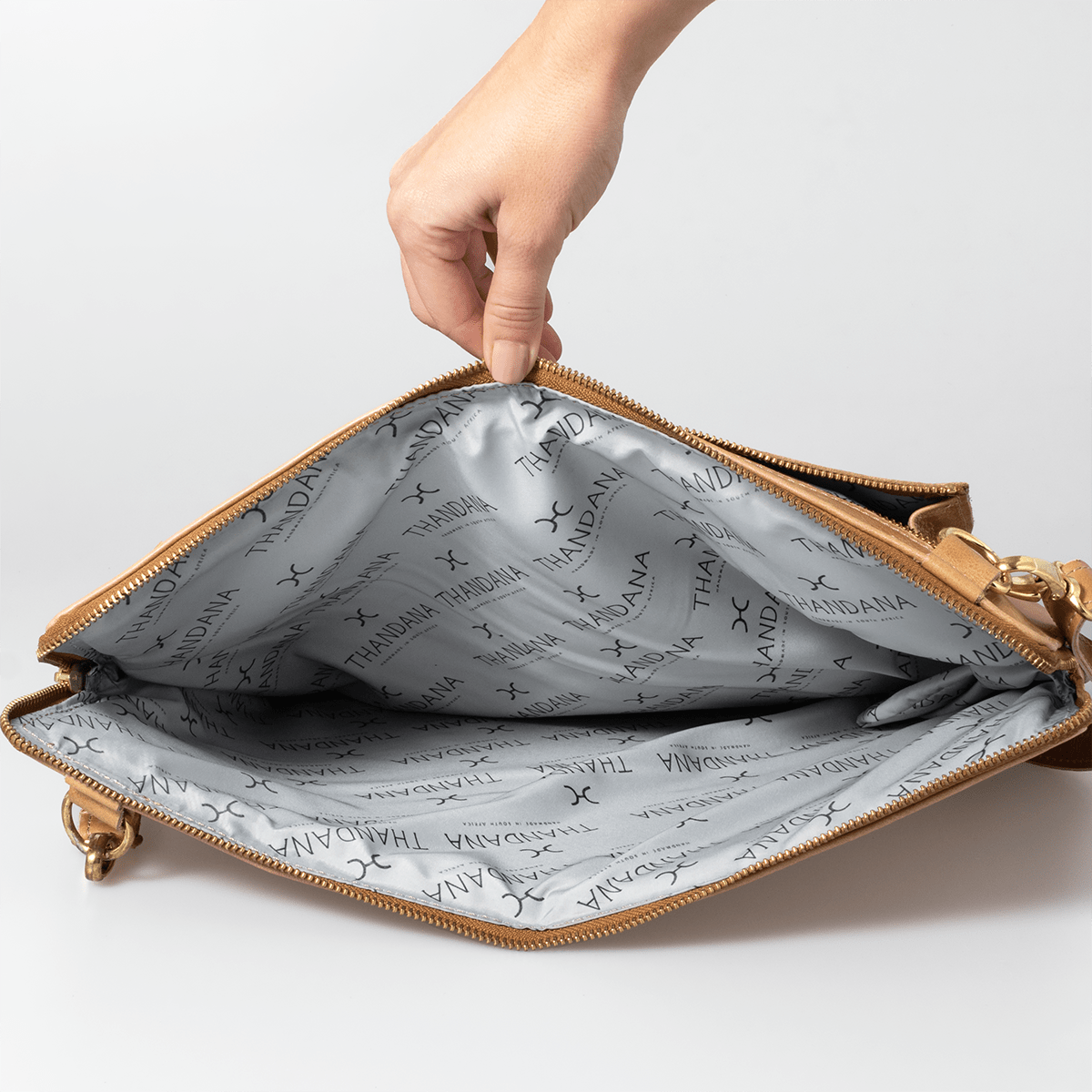Laptop Sling 15’ | Genuine Leather Laptop Bag Leather by Thandana