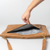 Laptop Sling 15’ | Genuine Leather Laptop Bag Leather by Thandana