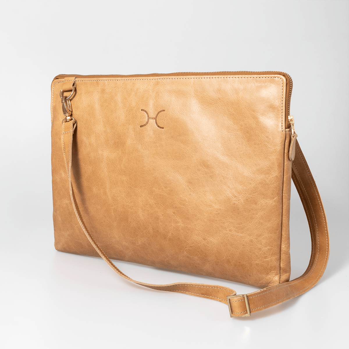 Laptop Sling 15’ | Genuine Leather Laptop Bag Leather by Thandana