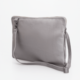 Laptop Sling 15’ | Genuine Leather Pewter Leather / Gunmetal (default) Laptop Bag Leather by Thandana