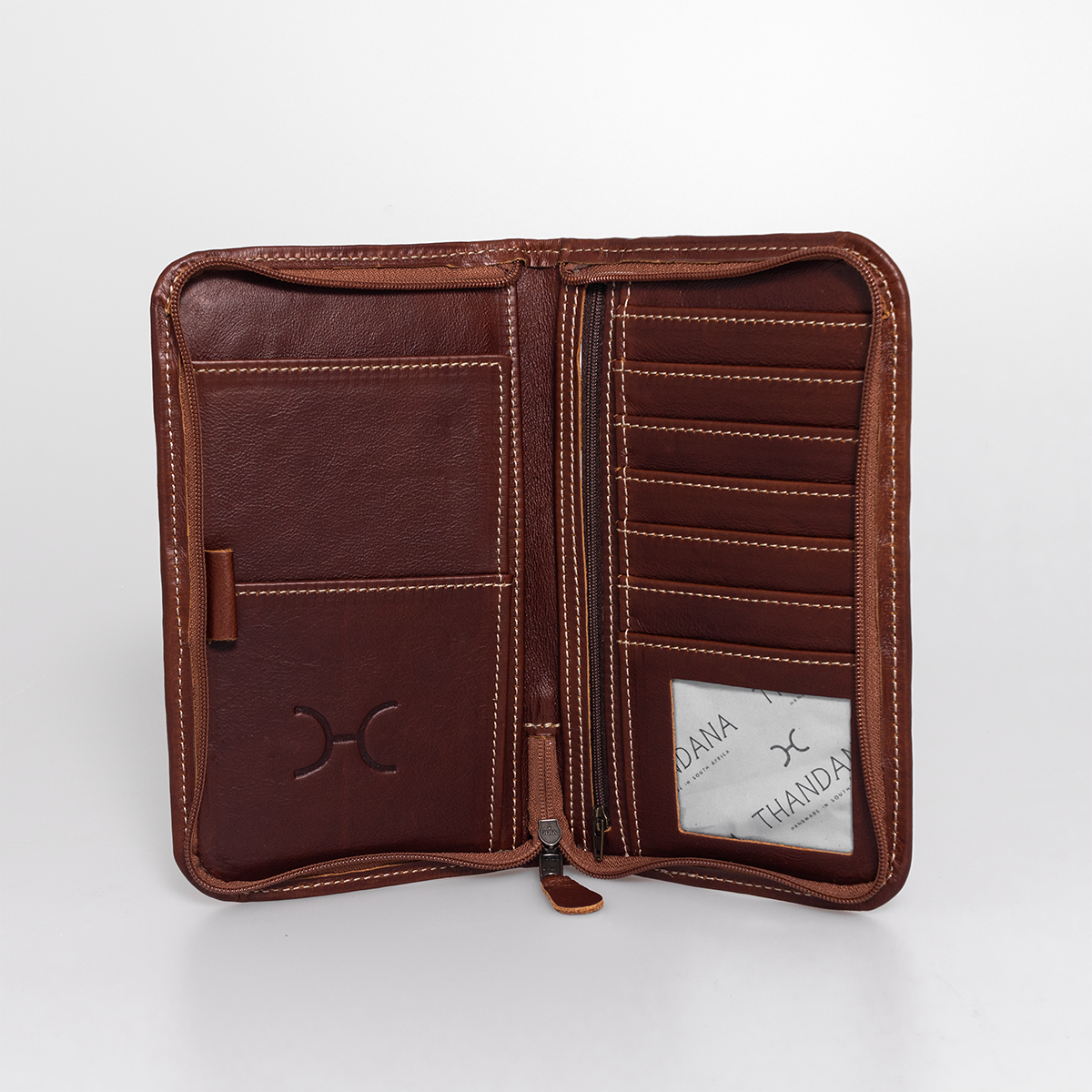 Large Travel Wallet | Genuine Leather | Corporate Travel Wallet Leather by Thandana