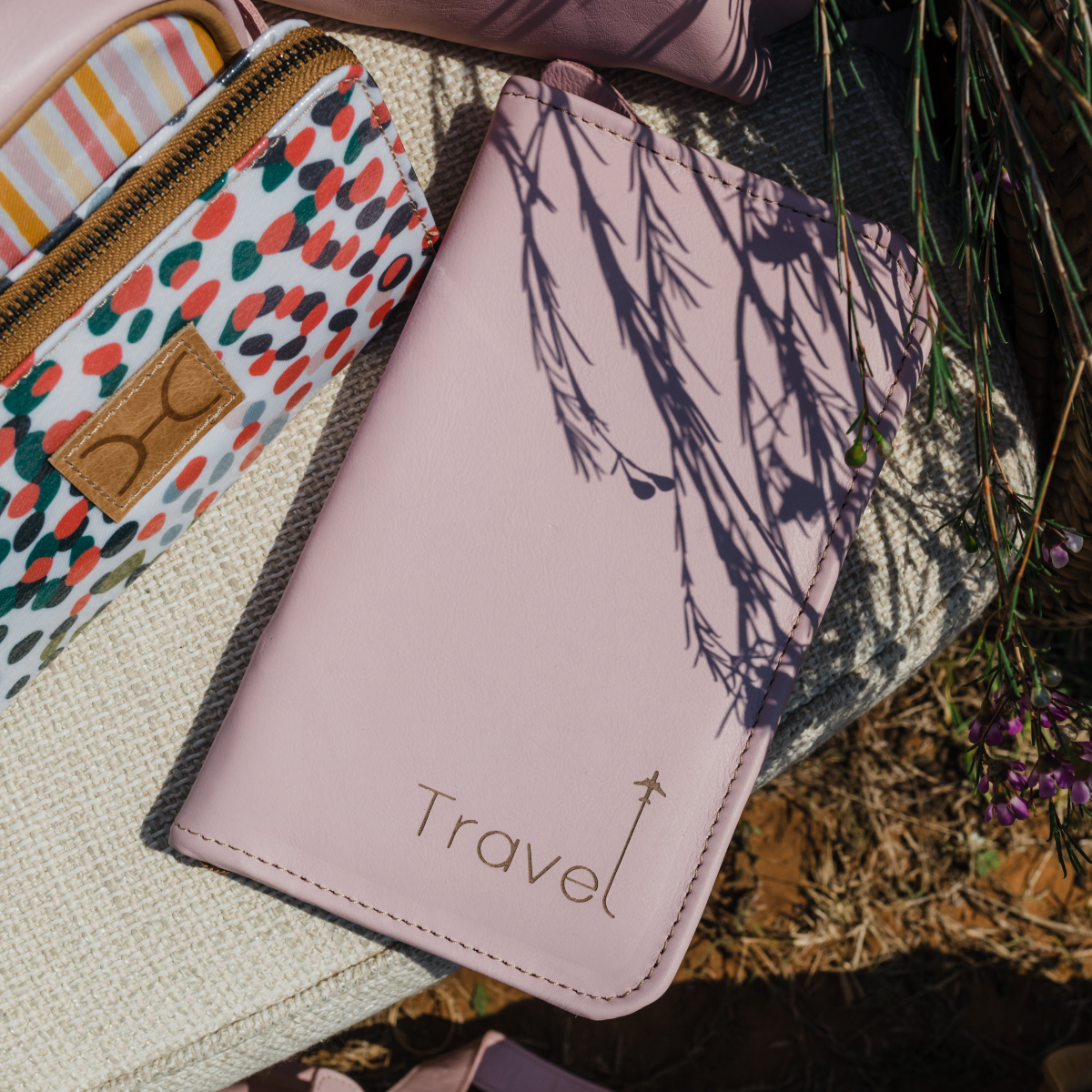Large Travel Wallet | Genuine Leather | Corporate Travel Wallet Leather by Thandana