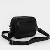 Lipstick Bag | Genuine Leather Black Leather Lipstick Bag by Thandana