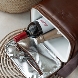 Long Tom Wine Cooler | Genuine Leather Beverage Cooler by Thandana