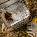 Long Tom Wine Cooler | Laminated Fabric Caddy Cooler by Thandana