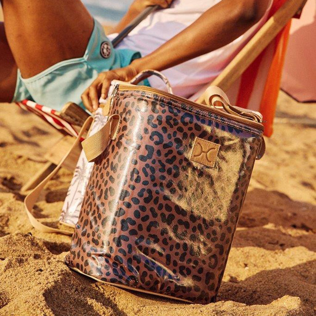 Long Tom Wine Cooler | Laminated Fabric Caddy Cooler by Thandana