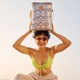 Long Tom Wine Cooler | Laminated Fabric Caddy Cooler by Thandana