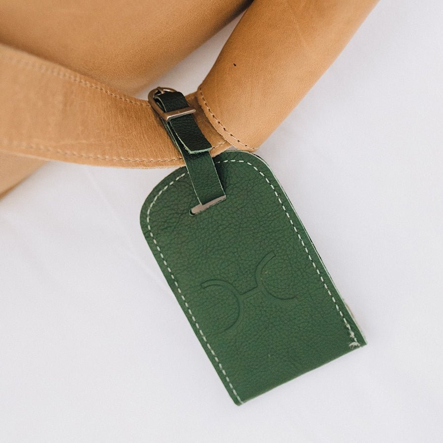 Luggage Tag Stud | Genuine Leather Luggage Tag by Thandana