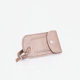 Luggage Tag Stud | Genuine Leather Champagne Leather Luggage Tag by Thandana