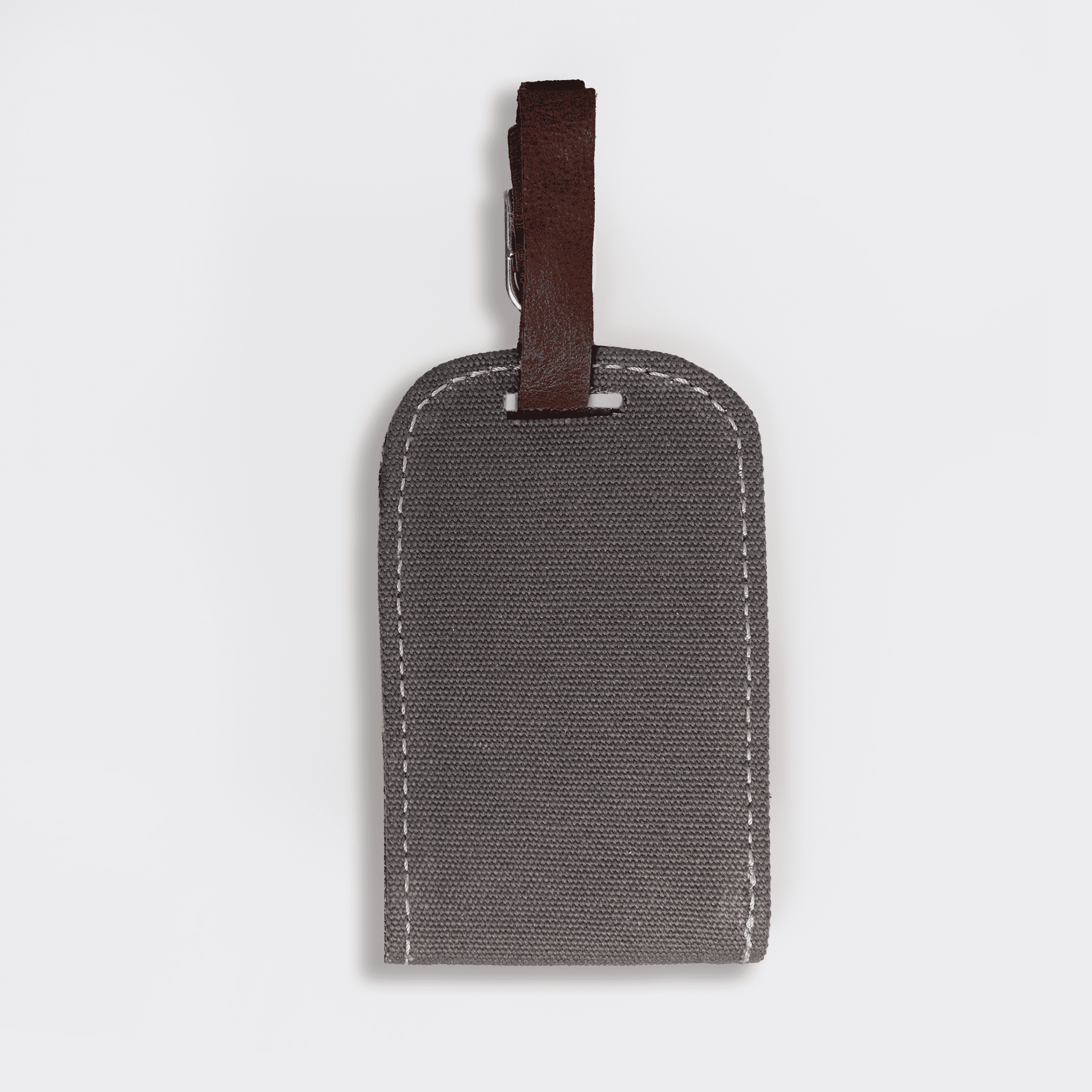 Luggage Tag | Wax Canvas with Genuine Leather Luggage Tag by Thandana