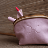 Makeup Bag | Genuine Leather Makeup Bag by Thandana