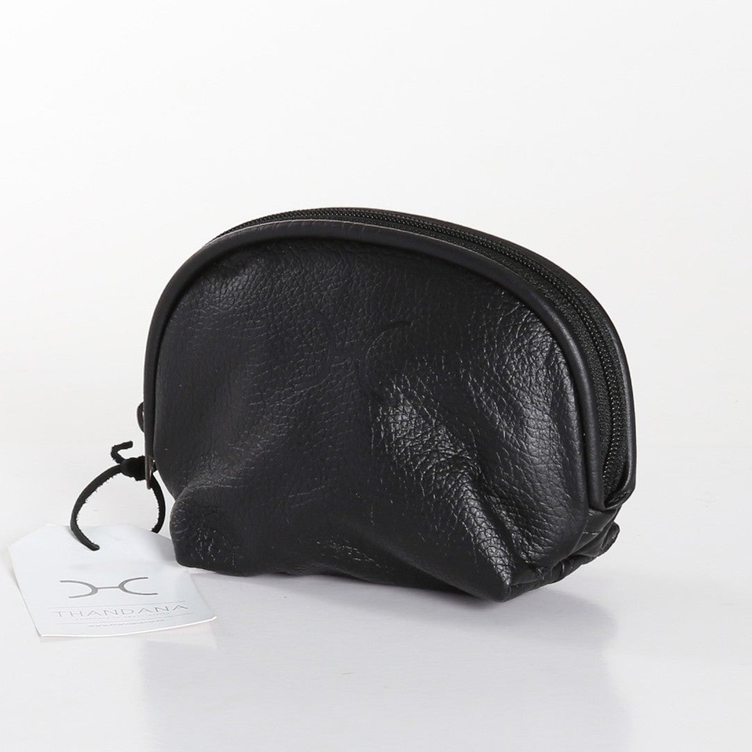 Makeup Bag | Genuine Leather Makeup Bag by Thandana