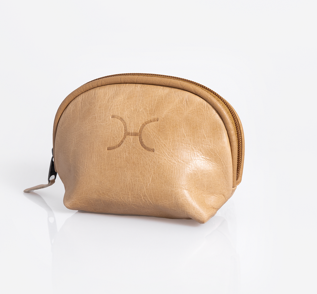 Makeup Bag | Genuine Leather Makeup Bag by Thandana