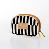 Makeup bag | laminated fabric - indie - pitch / chunky zip - make up fabric bag