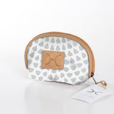 Makeup Bag | Laminated Fabric Scale Away with me - Moonstruck / Chunky Zip Make Up Fabric Bag by Thandana