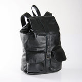 Mason Backpack | Genuine Leather Black Leather Backpack by Thandana
