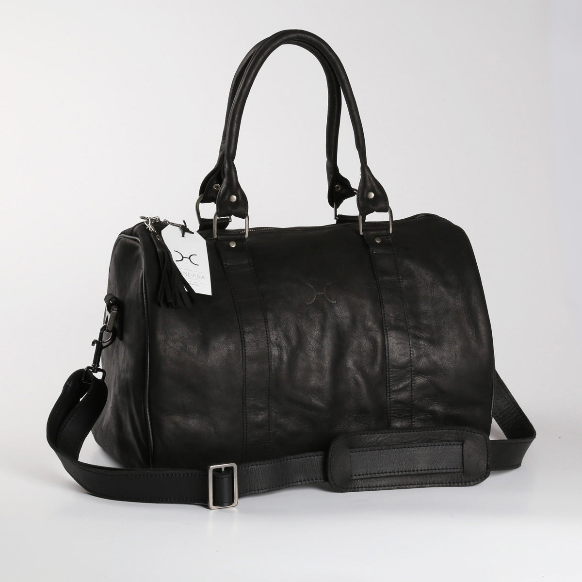 Medium Traveller Bag | Genuine Leather Travel Bag Leather by Thandana