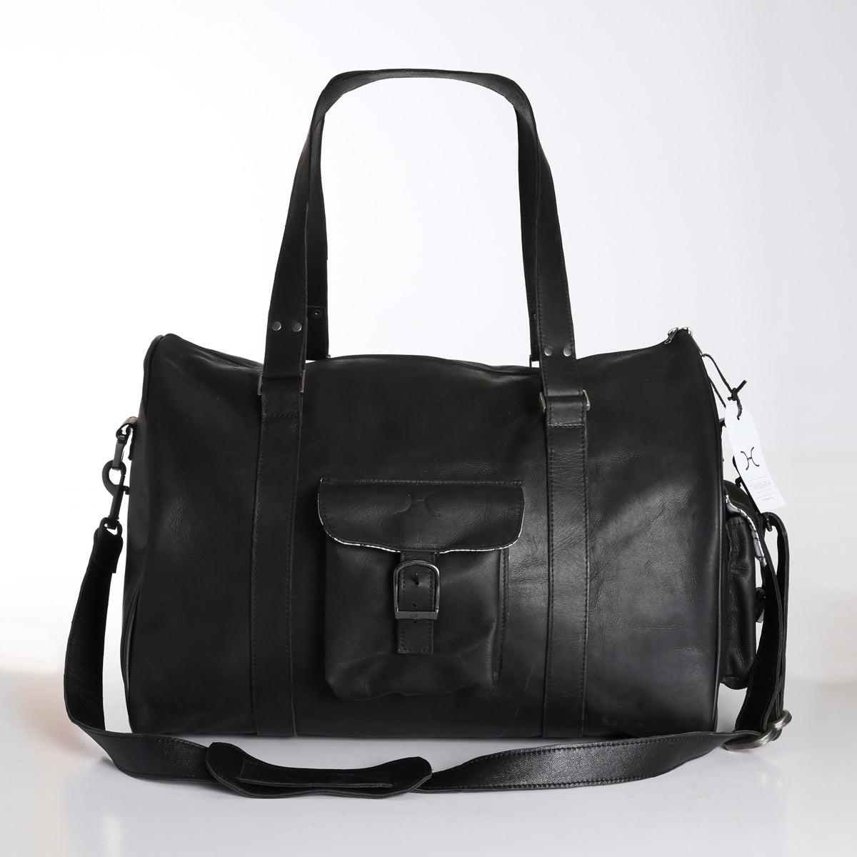 Mens Cabin Bag | Genuine Leather Luggage Bag by Thandana