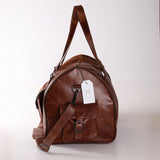 Mens Cabin Bag | Genuine Leather Luggage Bag by Thandana