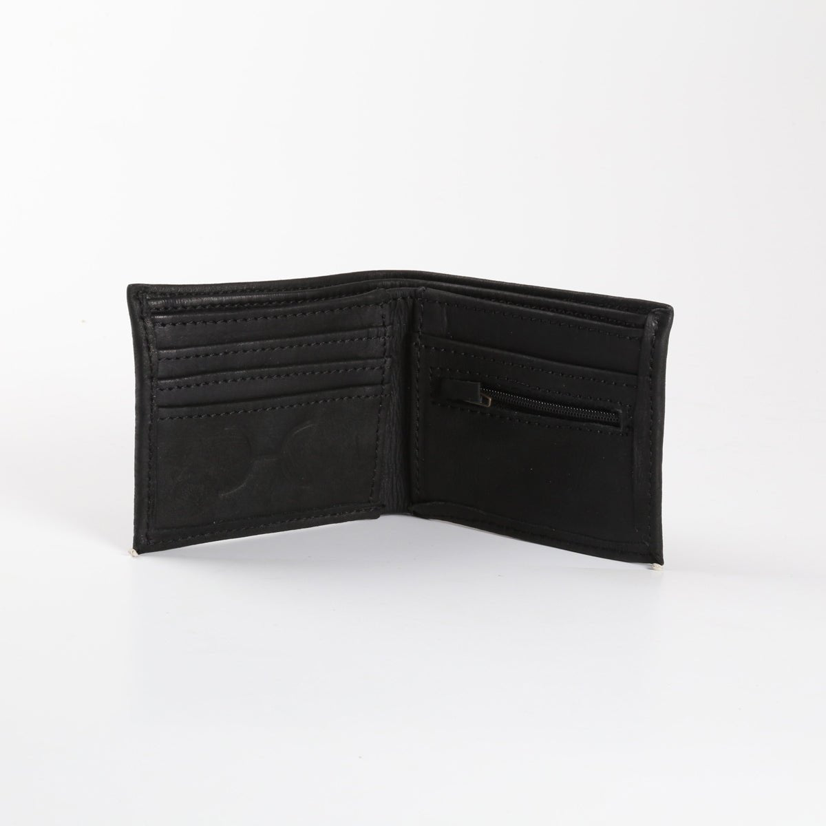 Mens Wallet | Genuine Leather Black Leather Mens Wallet by Thandana