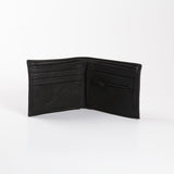 Mens Wallet | Genuine Leather Black Leather Mens Wallet by Thandana
