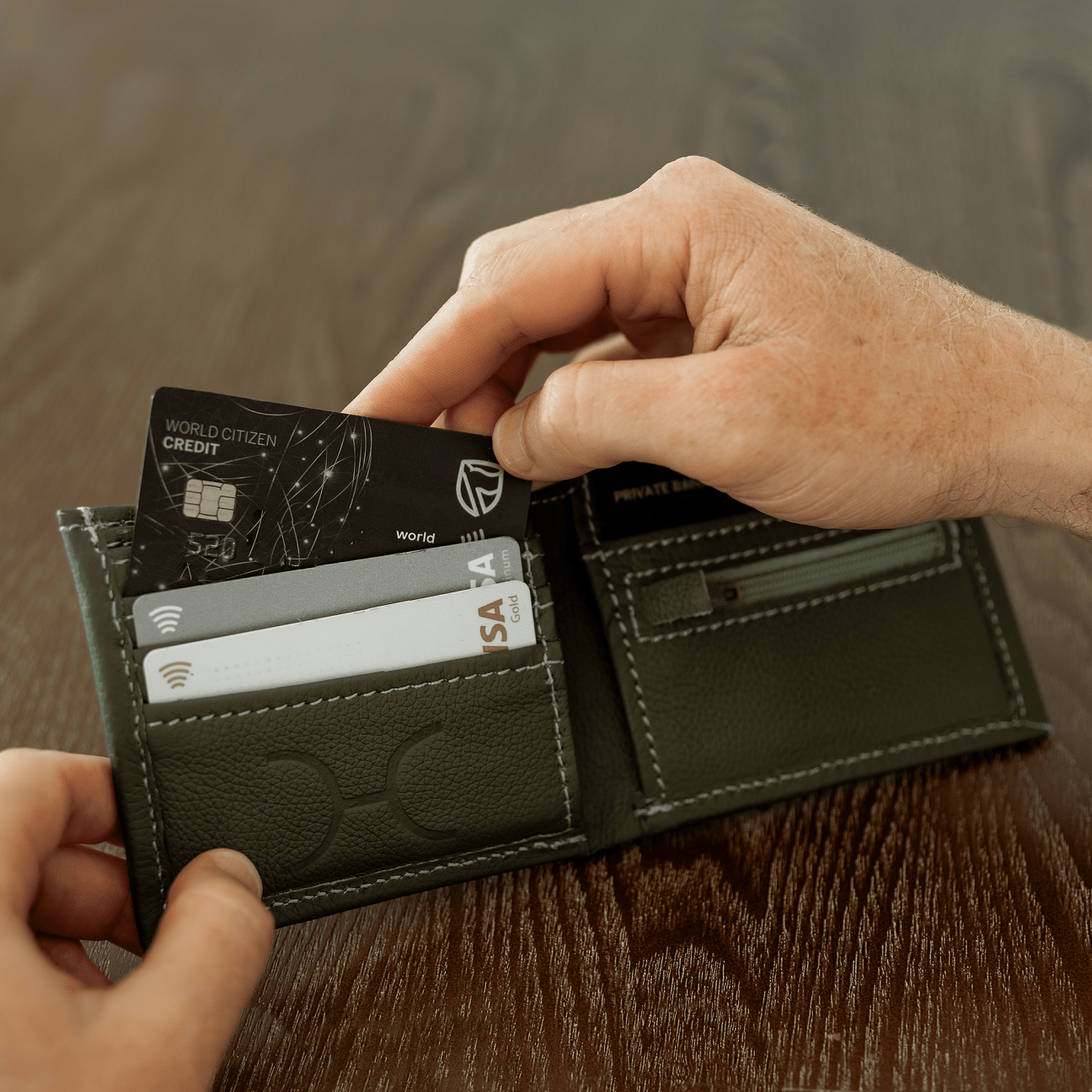 Mens Wallet Leather - Thandana UK