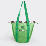 Meshie Bucket Bag | Apple Palm - Neutral Utility Shopper Bag by Thandana