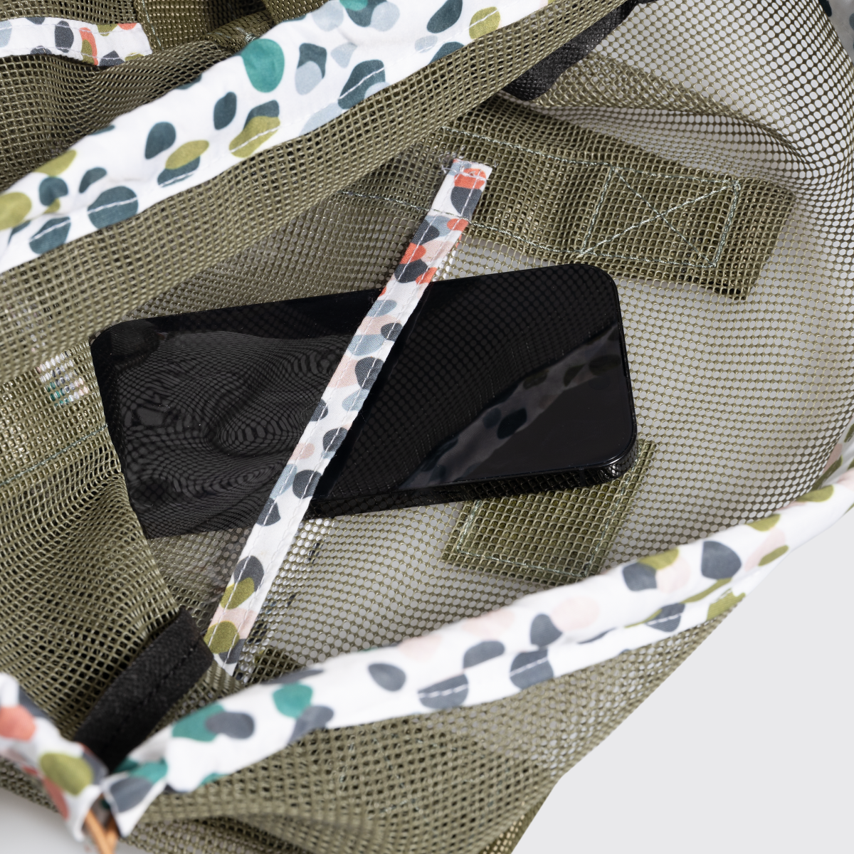 Meshie Bucket Bag | Apple Utility Shopper Bag by Thandana