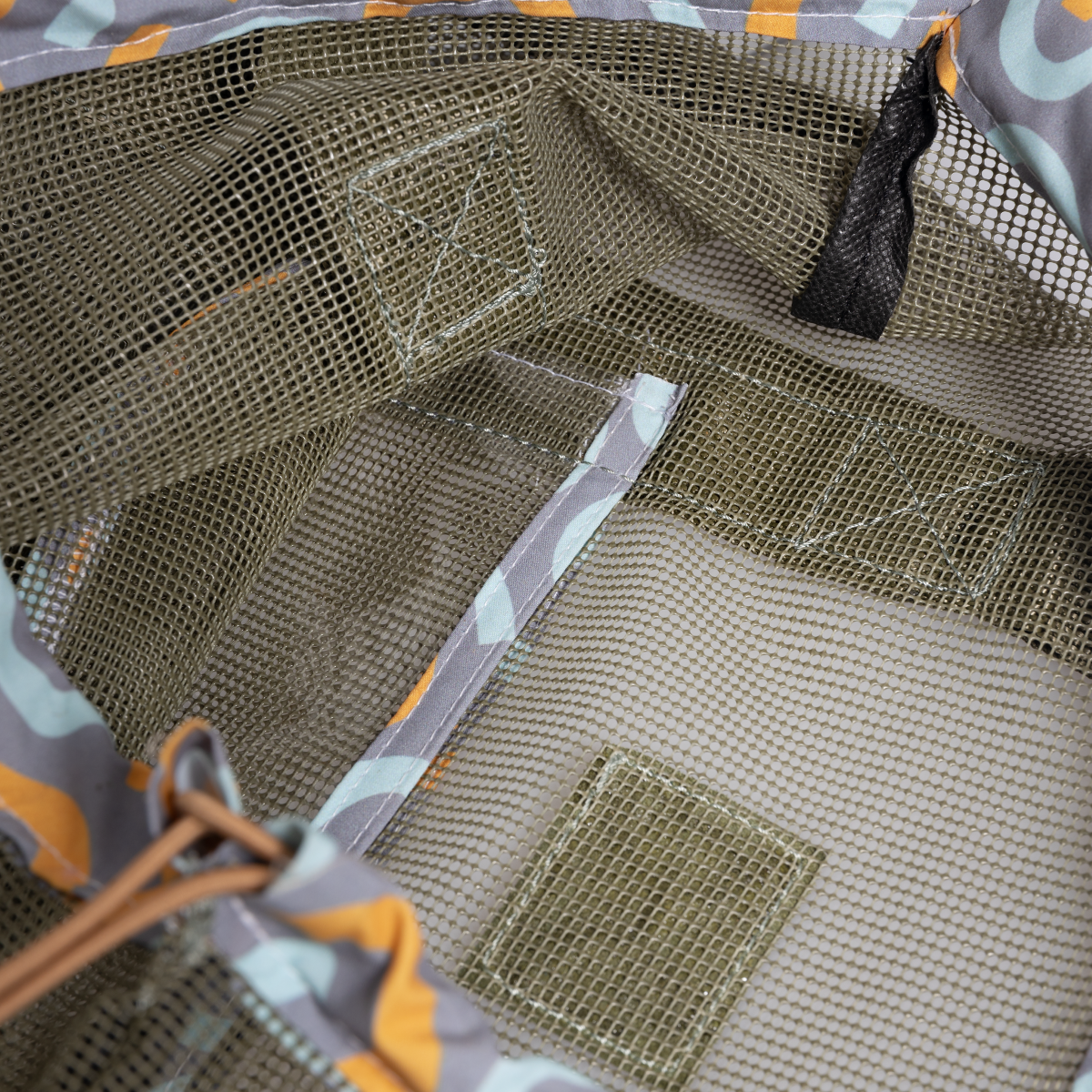 Meshie Bucket Bag | Apple Utility Shopper Bag by Thandana