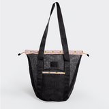 Meshie bucket bag | black - nova - blush - utility shopper bag