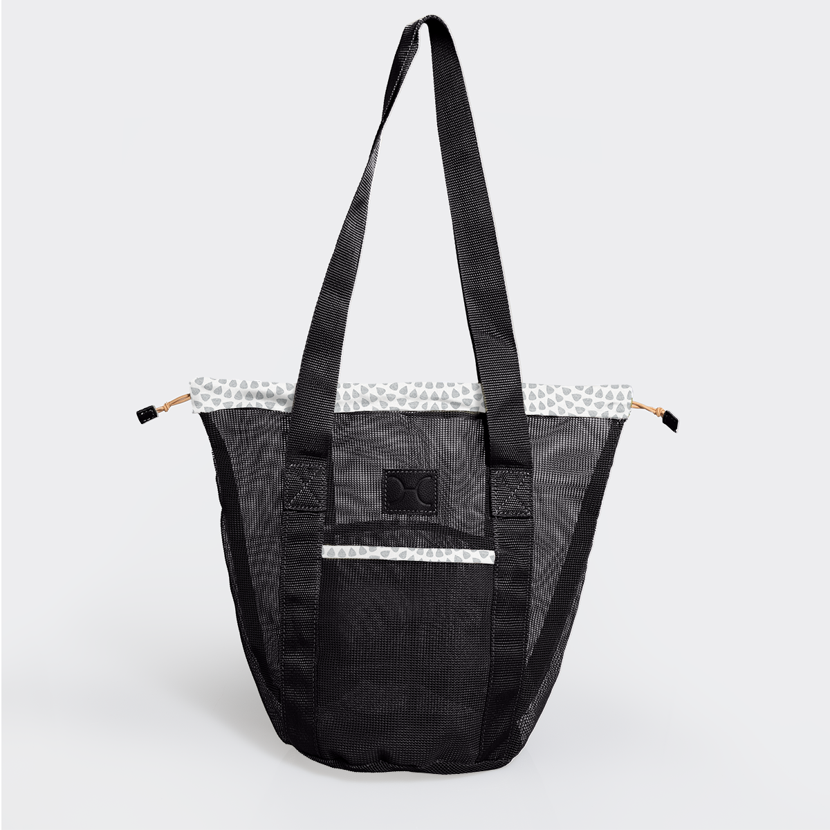 Meshie Bucket Bag | Black Scale Away with me – Moonstruck Utility Shopper Bag by Thandana