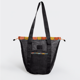 Meshie Bucket Bag | Black Utility Shopper Bag by Thandana