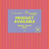 Meshie Bucket Bag | Brown Linear - Preppy Utility Shopper Bag by Thandana