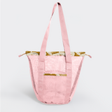 Meshie Bucket Bag | Pink Fauna - Earth Utility Shopper Bag by Thandana