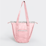 Meshie Bucket Bag | Pink Geo - Moonstruck Utility Shopper Bag by Thandana