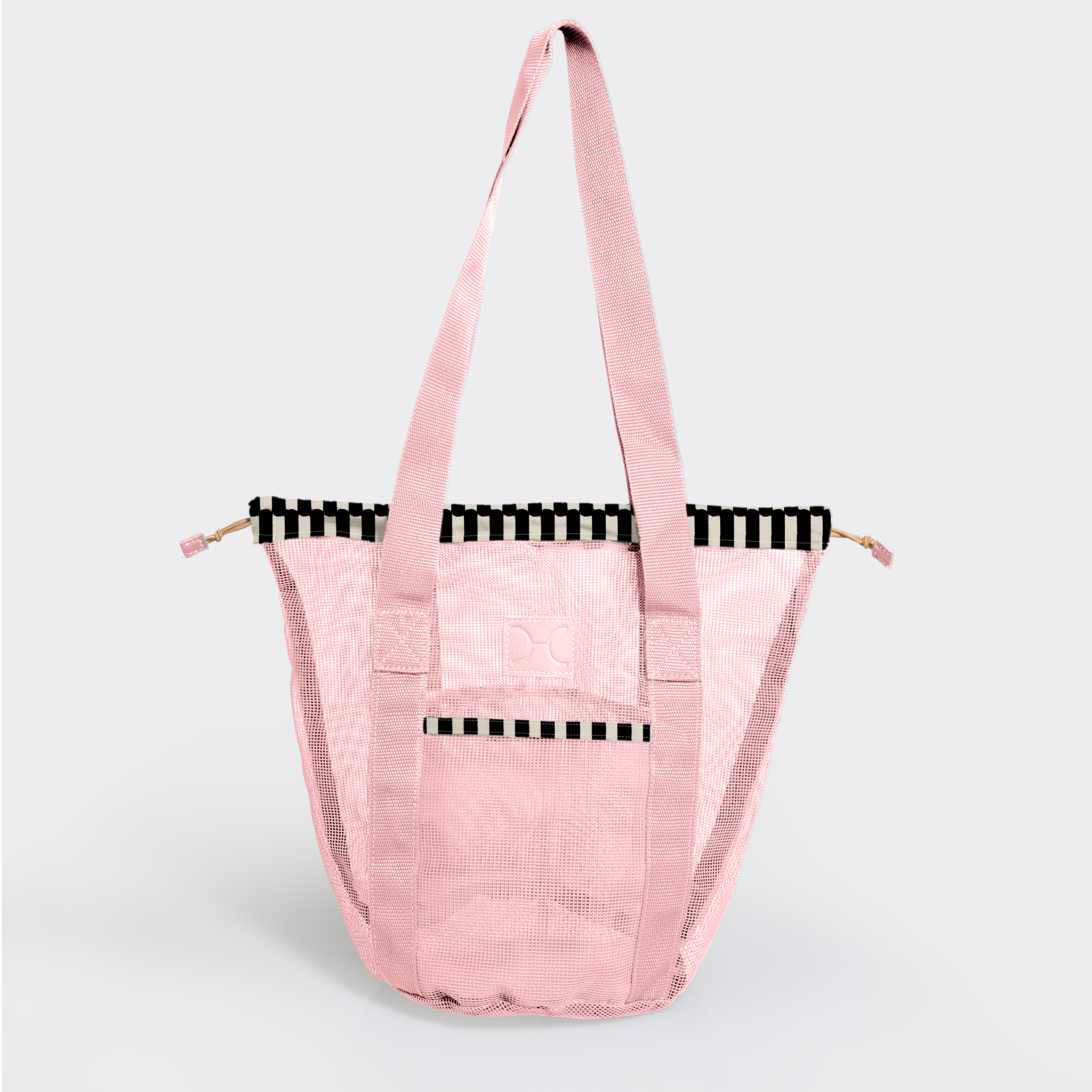 Meshie Bucket Bag | Pink Indie - Pitch Utility Shopper Bag by Thandana