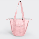 Meshie Bucket Bag | Pink Scale Away with me - Moonstruck Utility Shopper Bag by Thandana