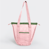 Meshie Bucket Bag | Pink Utility Shopper Bag by Thandana