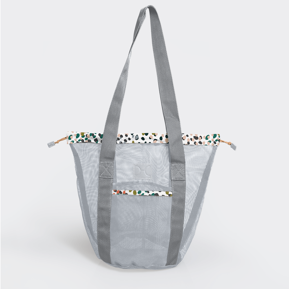 Meshie Bucket Bag | Silver Confetti - All About Utility Shopper Bag by Thandana