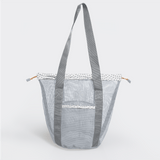 Meshie Bucket Bag | Silver Scale Away with me - Moonstruck Utility Shopper Bag by Thandana